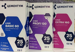 Приготовление раствора плиточного клея