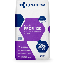 PROFI 120 Клей для керамогранита и камня (С1 T)
